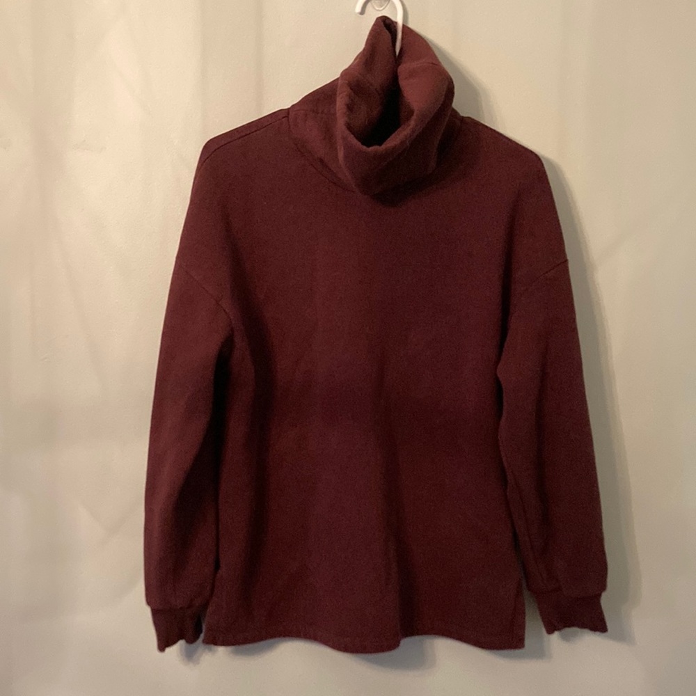 Banana Republic turtleneck thick sweater.   A2